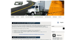 Desktop Screenshot of camionnagecp.com